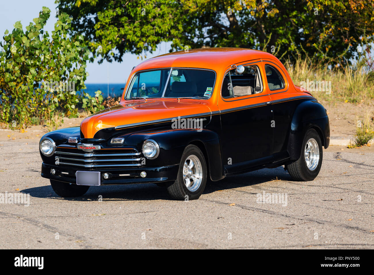 1947 Ford Mercury Monarch Street Rod Banque D'Images