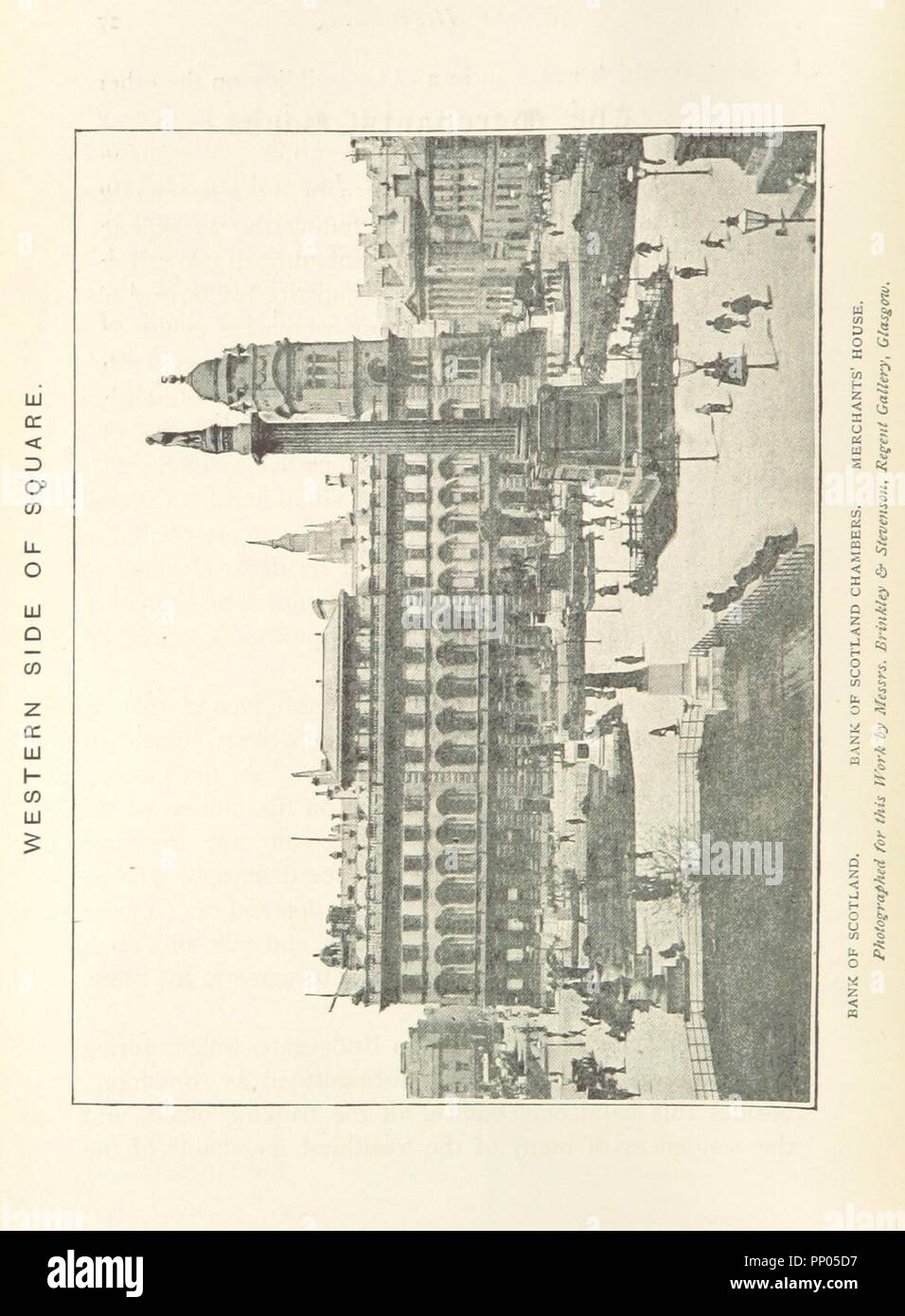 Libre à partir de la page 32 de "George Square, Glasgow ; et la vie de ceux que ses statues commémorent, etc' . Banque D'Images
