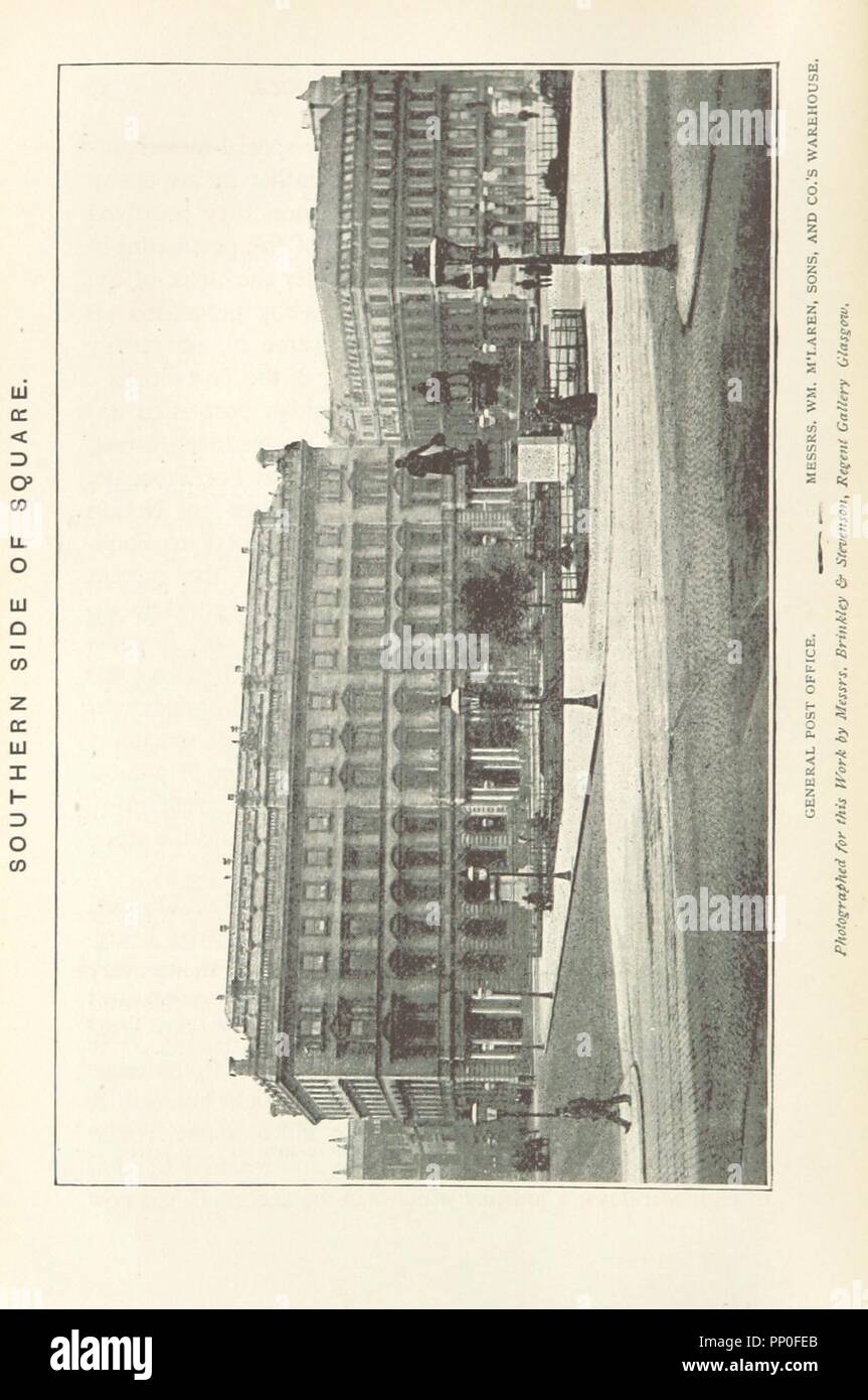 Libre à partir de la page 38 de "George Square, Glasgow ; et la vie de ceux que ses statues commémorent, etc' . Banque D'Images