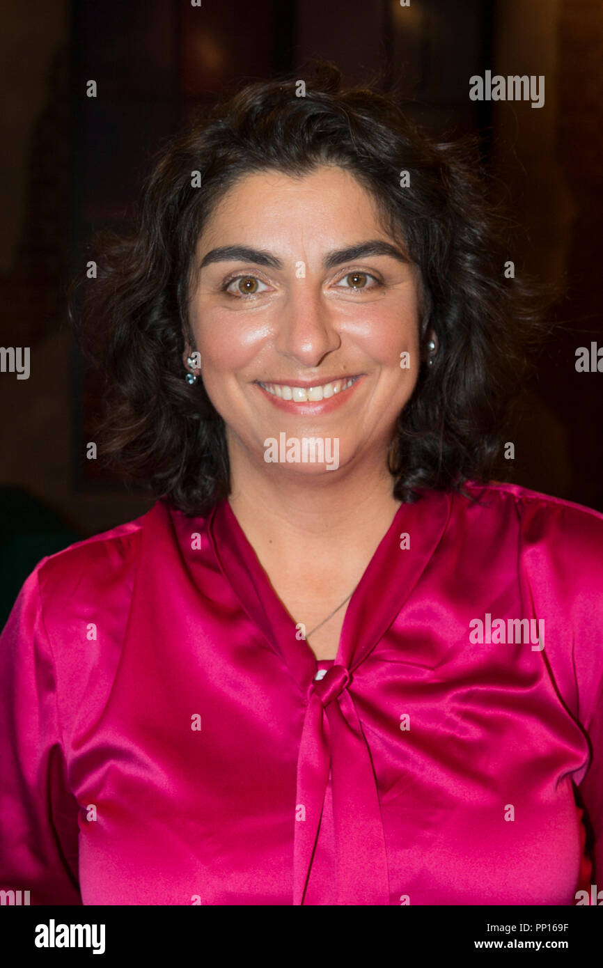 Cologne, Allemagne. Sep 21, 2018. Chirurgien cardiaque (GÃoeRSOY GUERSOY Dilek), portrait, close-PortrÃ t. 'Koelner Treff' sur la télévision WDR, épisode 469, sur 21.09.2018. Utilisation dans le monde entier | Credit : dpa/Alamy Live News Banque D'Images