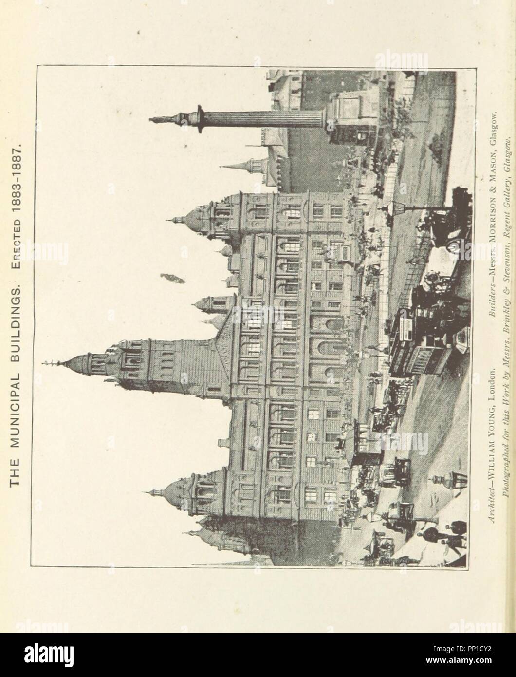Libre à partir de la page 6 de "George Square, Glasgow ; et la vie de ceux que ses statues commémorent, etc' . Banque D'Images