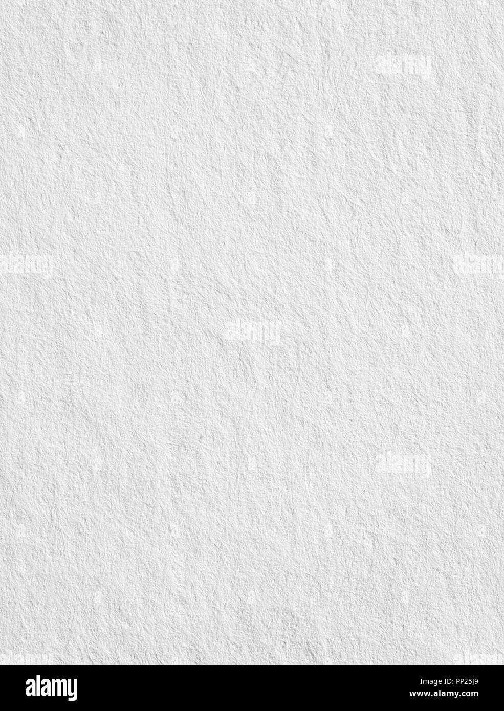 Vertical blanc texture rugueuse note papier, fond clair pour le texte Banque D'Images