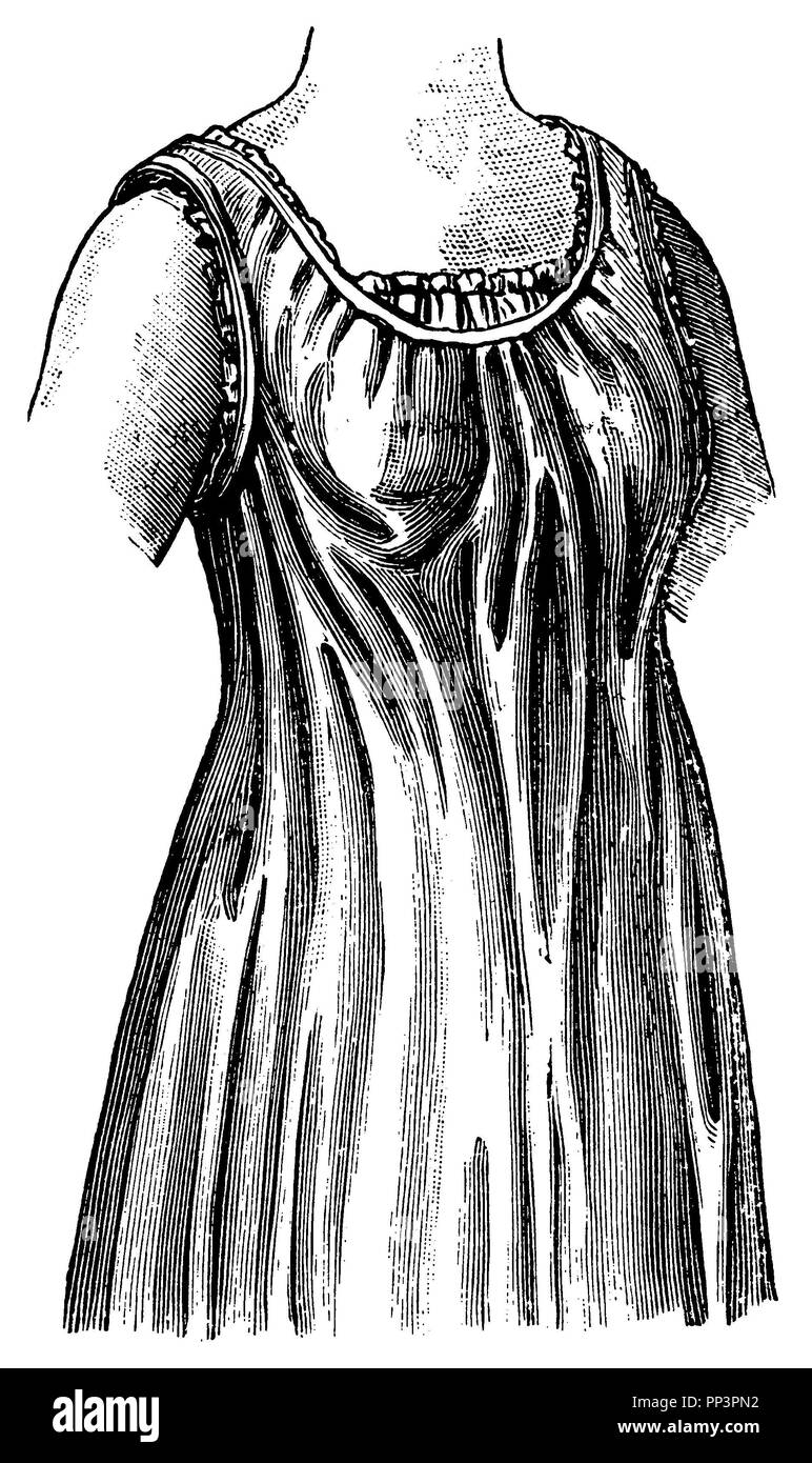 Jupe avec pièce supérieure de réforme robe pour la saison chaude, 1905 Banque D'Images