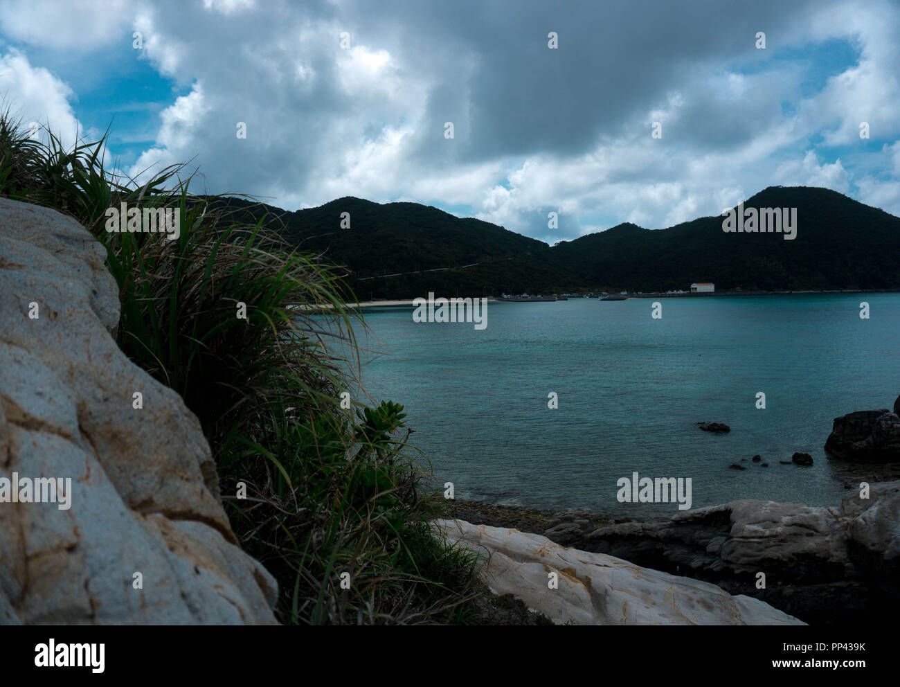 Tagesauflug auf die Insel in Tokashiki à Okinawa. Banque D'Images