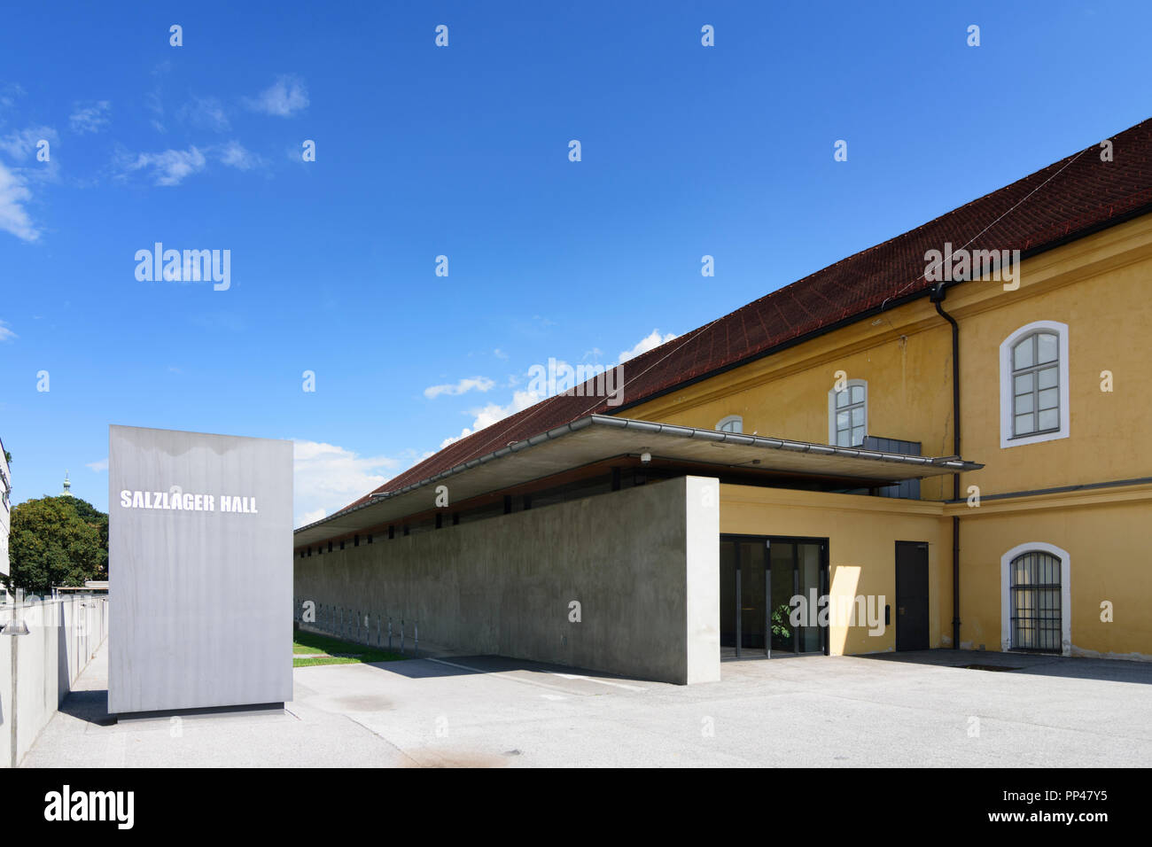 Hall in Tirol : Salzlager Hall (grenier à sel), Région, Tirol, Gauderfest, Tyrol, Autriche Banque D'Images