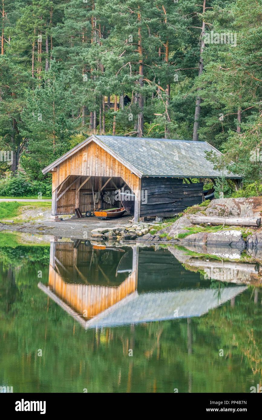 Le musée en plein air Sunnmøre, Alesund, Norvège Banque D'Images