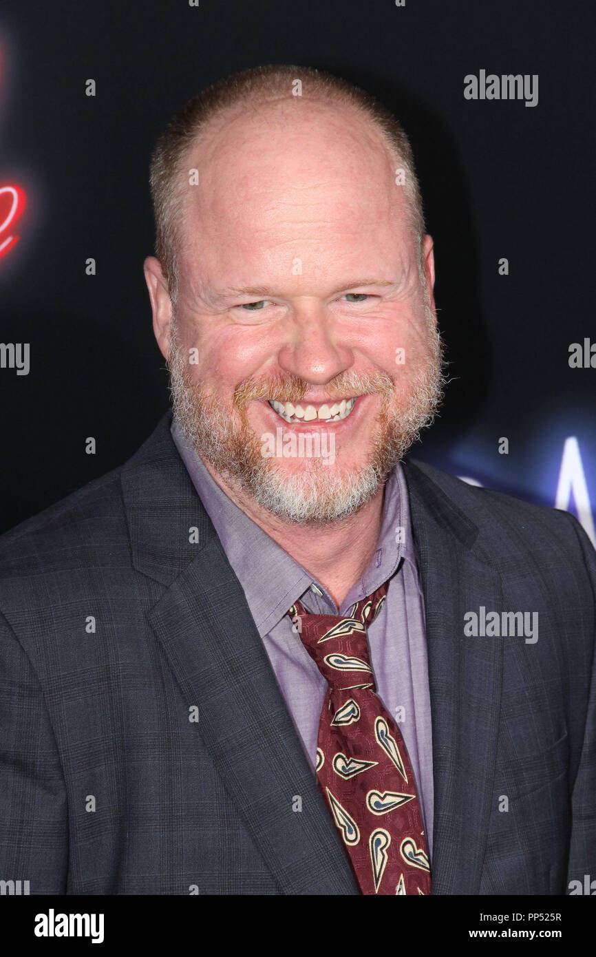 Californie, USA. 22 sept 2018. Joss Whedon lors de la première mondiale de la 20th Century Fox "mauvaise fois Au El Royale'. Tenue au théâtre chinois de Grauman à Hollywood, CA le Samedi, Septembre 22, 2018. Photo par : Richard Chavez / PictureLux PictureLux / Crédit : Les Archives de Hollywood/Alamy Live News Banque D'Images