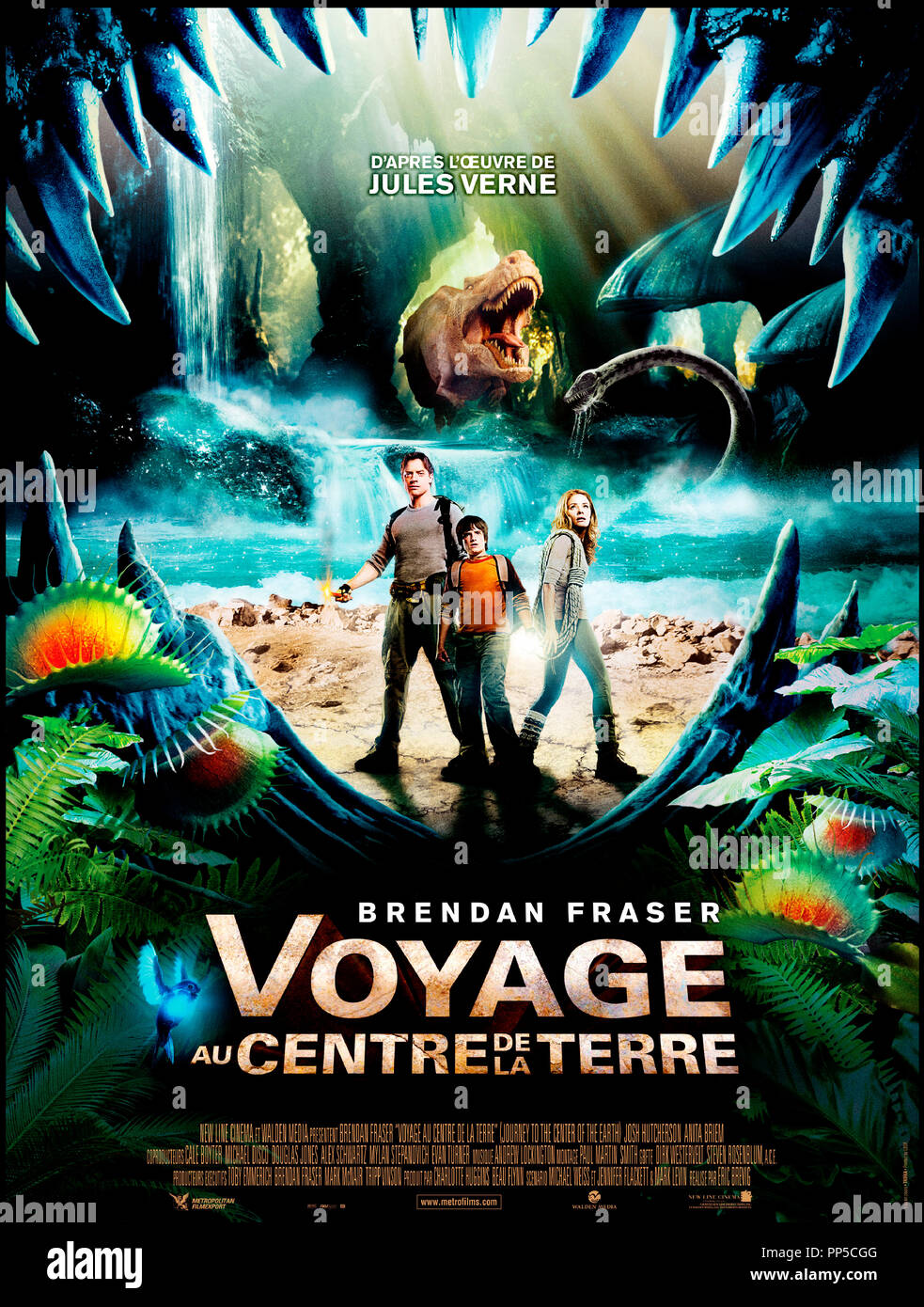 Voyage Au Centre De La Terre Jules Verne Film Prod DB Â© Walden Media - New Line Cinema / DR VOYAGE AU CENTRE DE LA
