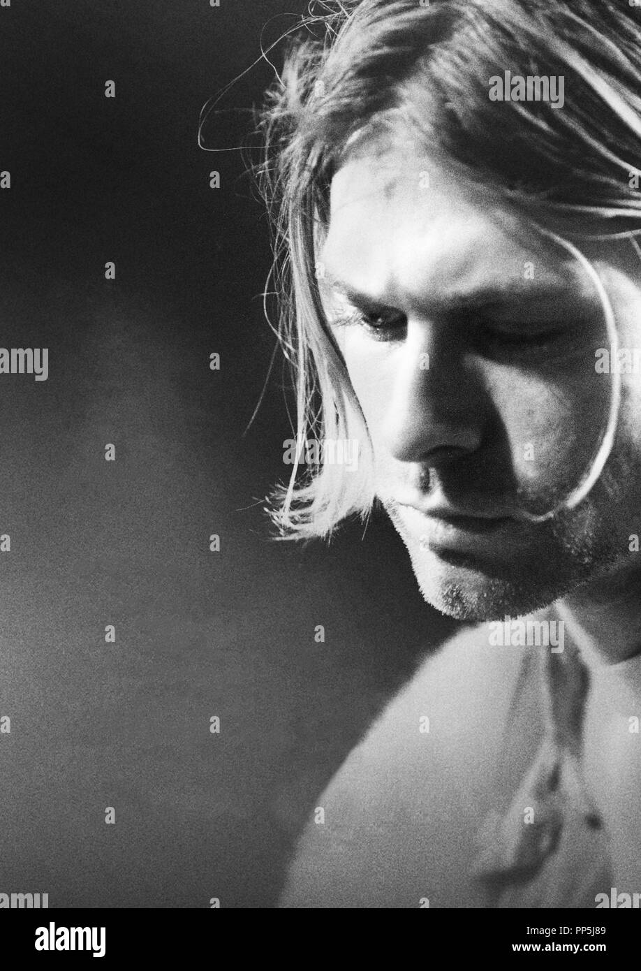 Titre original : COBAIN : MONTAGE DE HECK. Titre en anglais : COBAIN : MONTAGE DE HECK. Année : 2015. Réalisateur : BRETT MORGEN. Stars : Kurt Cobain. Credit : HBO FILMS DOCUMENTAIRES / Album Banque D'Images