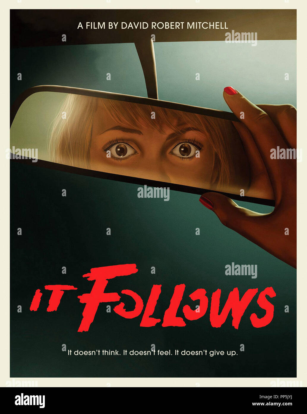 Titre original : il s'ensuit. Titre en anglais : il s'ensuit. Année : 2014. Directeur : DAVID ROBERT MITCHELL. NORTHERN LIGHTS Crédit : FILMS/ANIMAL KINGDOM/DEUX SILEX / Album Banque D'Images