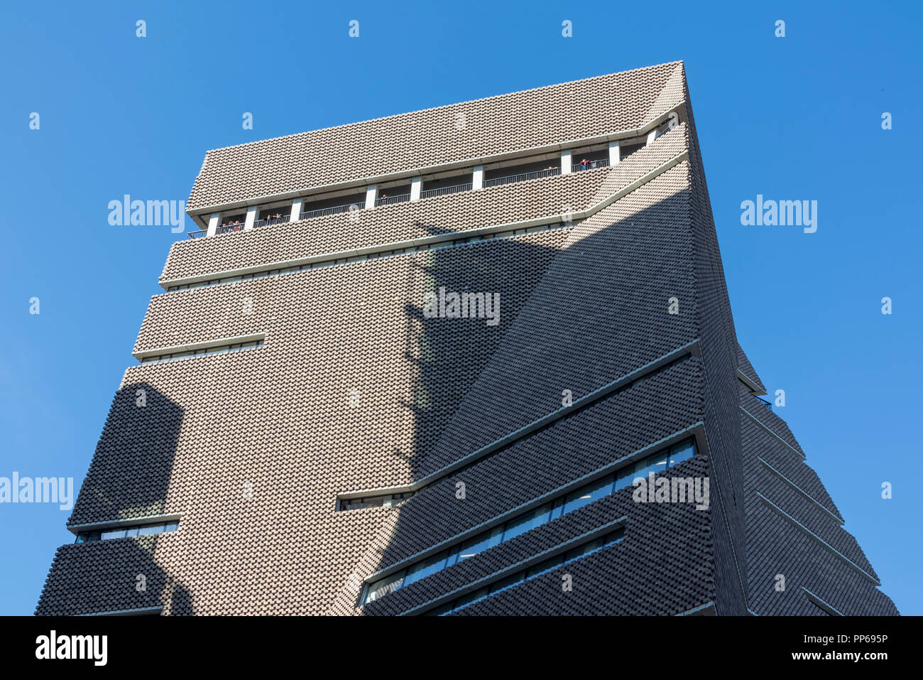 Le commutateur Chambre extension, conçu par Herzog & de Meuron, à la Tate Modern Art Gallery, Londres, Angleterre, Royaume-Uni Banque D'Images