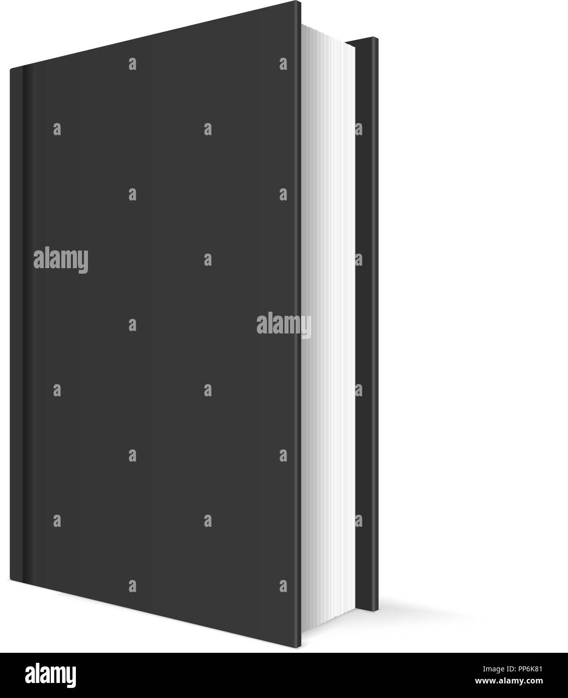 Livre noir Illustration de Vecteur