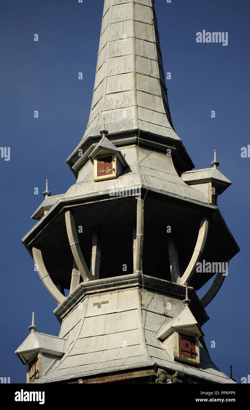 Utrecht. Cathédrale de Saint Catherine. 15ème-16ème siècles. Détail. Banque D'Images