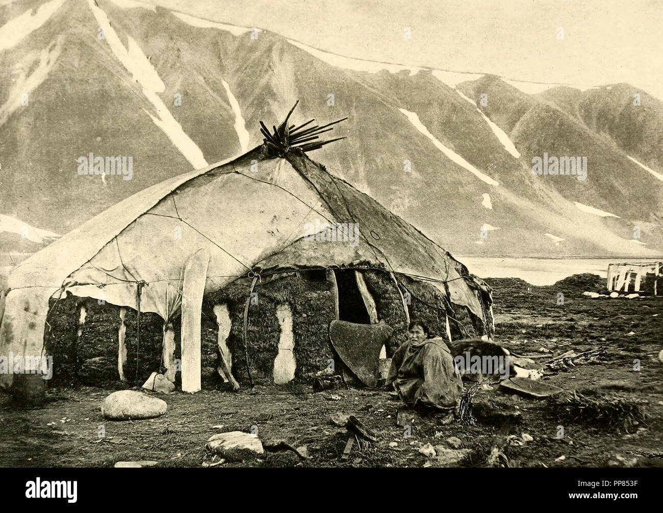 Eskimo hut Banque de photographies et d'images à haute résolution - Alamy