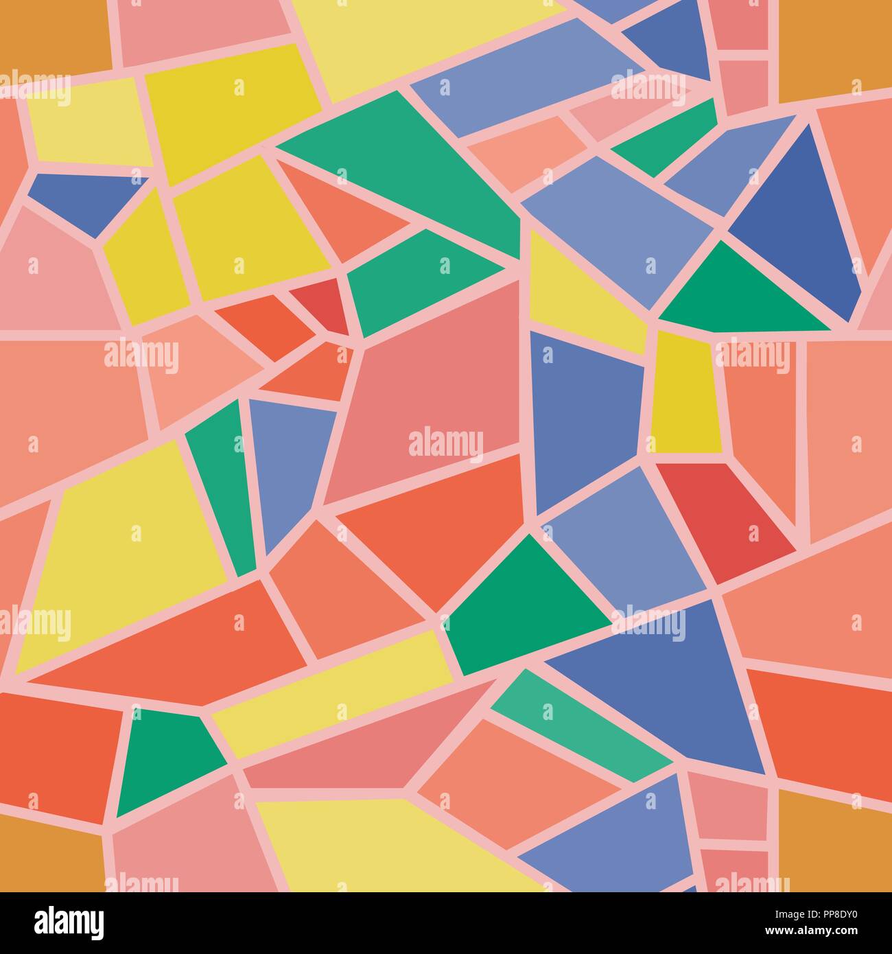 Seamless texture de polygones Illustration de Vecteur