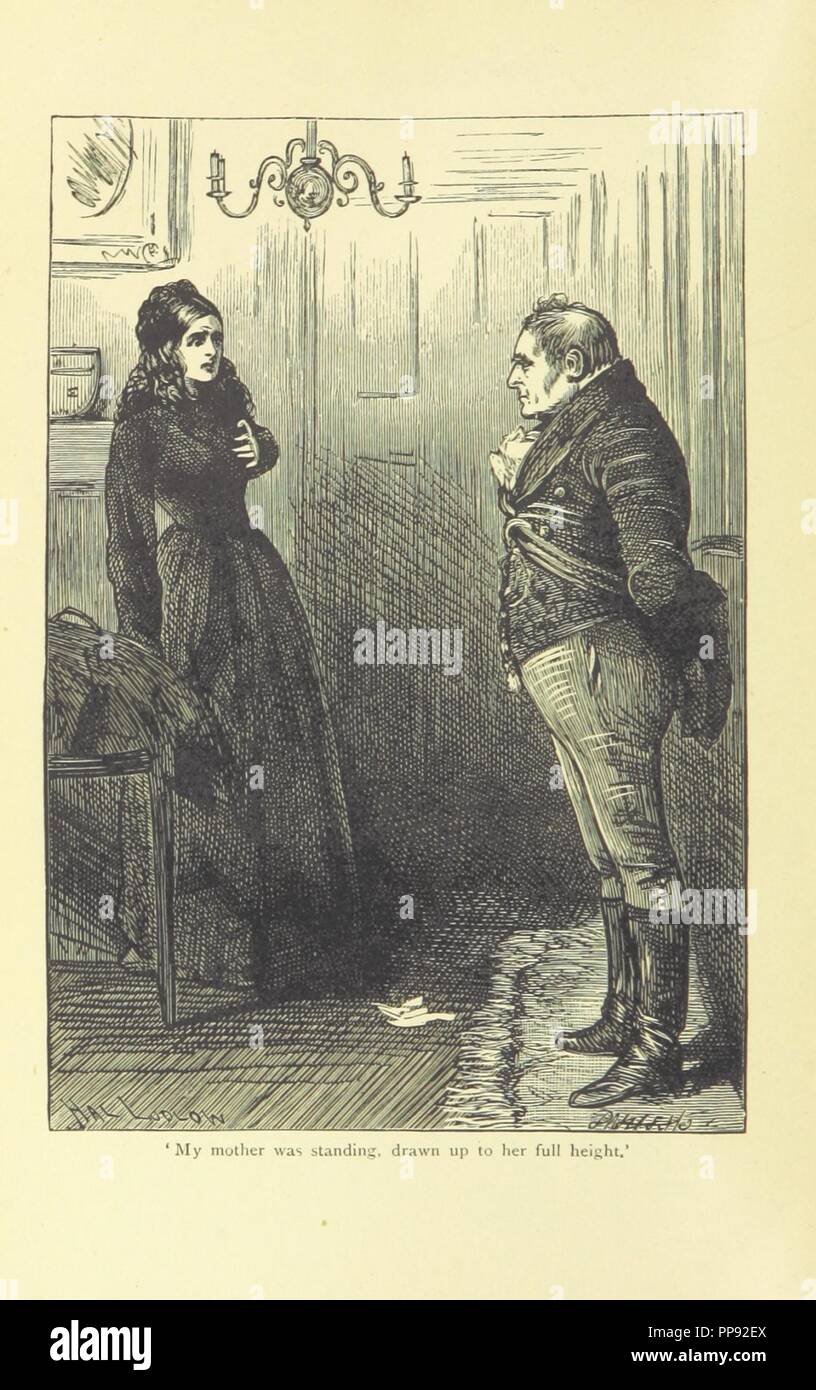 Libre à partir de la page 98 de "l'esclave de l'Algérie. Un roman" . Banque D'Images