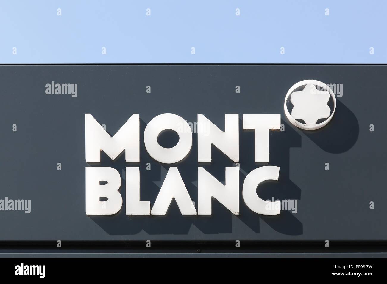 Logo de Montblanc Photo Stock - Alamy