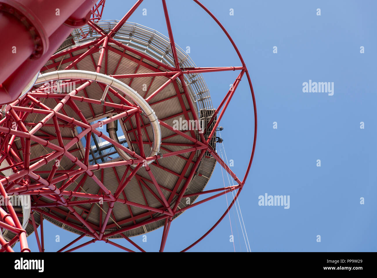 ArcelorMittal orbit tower à Londres Banque D'Images