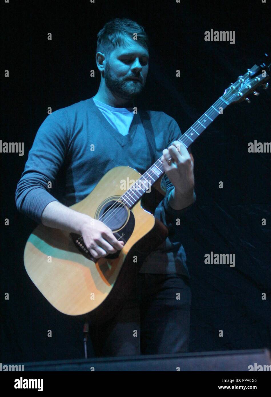 Liverpool, UK Westlife star Brian Mcfadden sur enbarks carrière solo au Liverpool Echo Arena Ian crédit Fairbrother/Alamy Stock Photos Banque D'Images