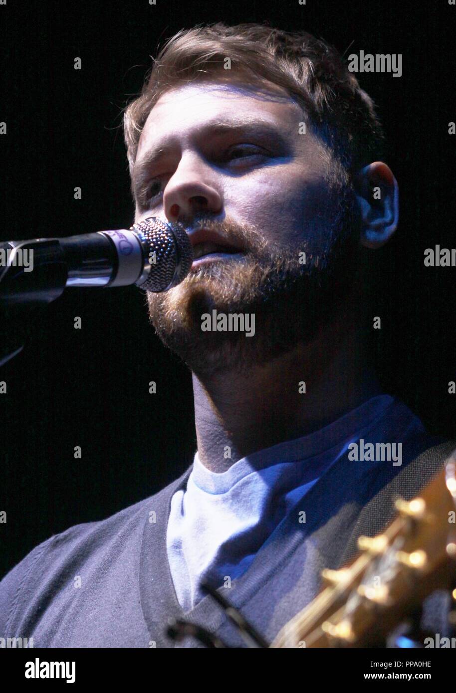 Liverpool, UK Westlife star Brian Mcfadden sur enbarks carrière solo au Liverpool Echo Arena Ian crédit Fairbrother/Alamy Stock Photos Banque D'Images