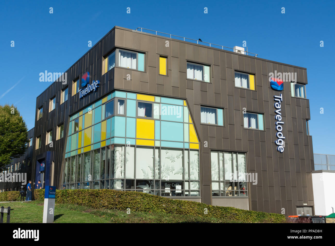 Hôtel Travelodge à Aldershot, Hampshire, Royaume-Uni Banque D'Images