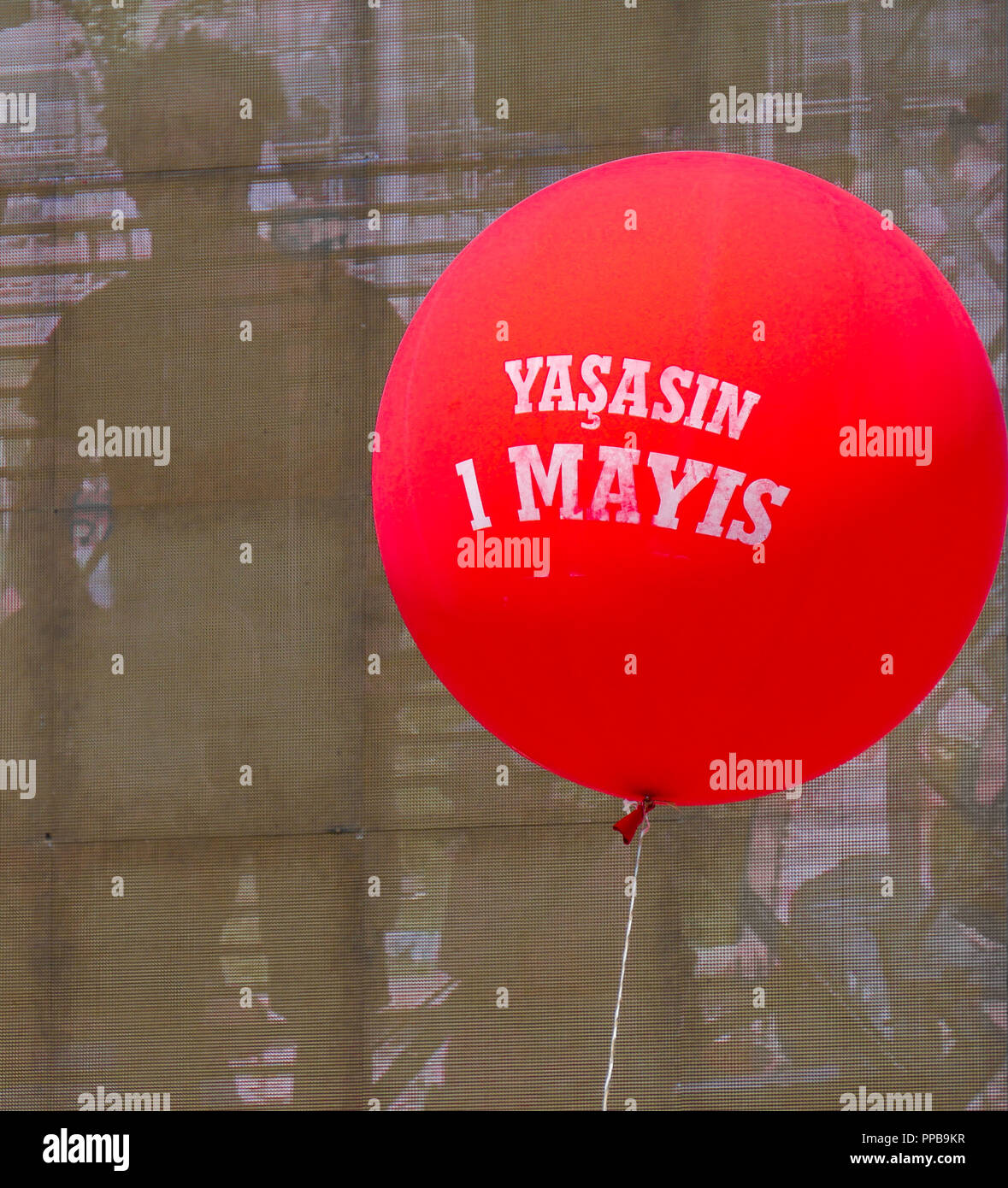 1er mai Fête internationale du travail Banque D'Images