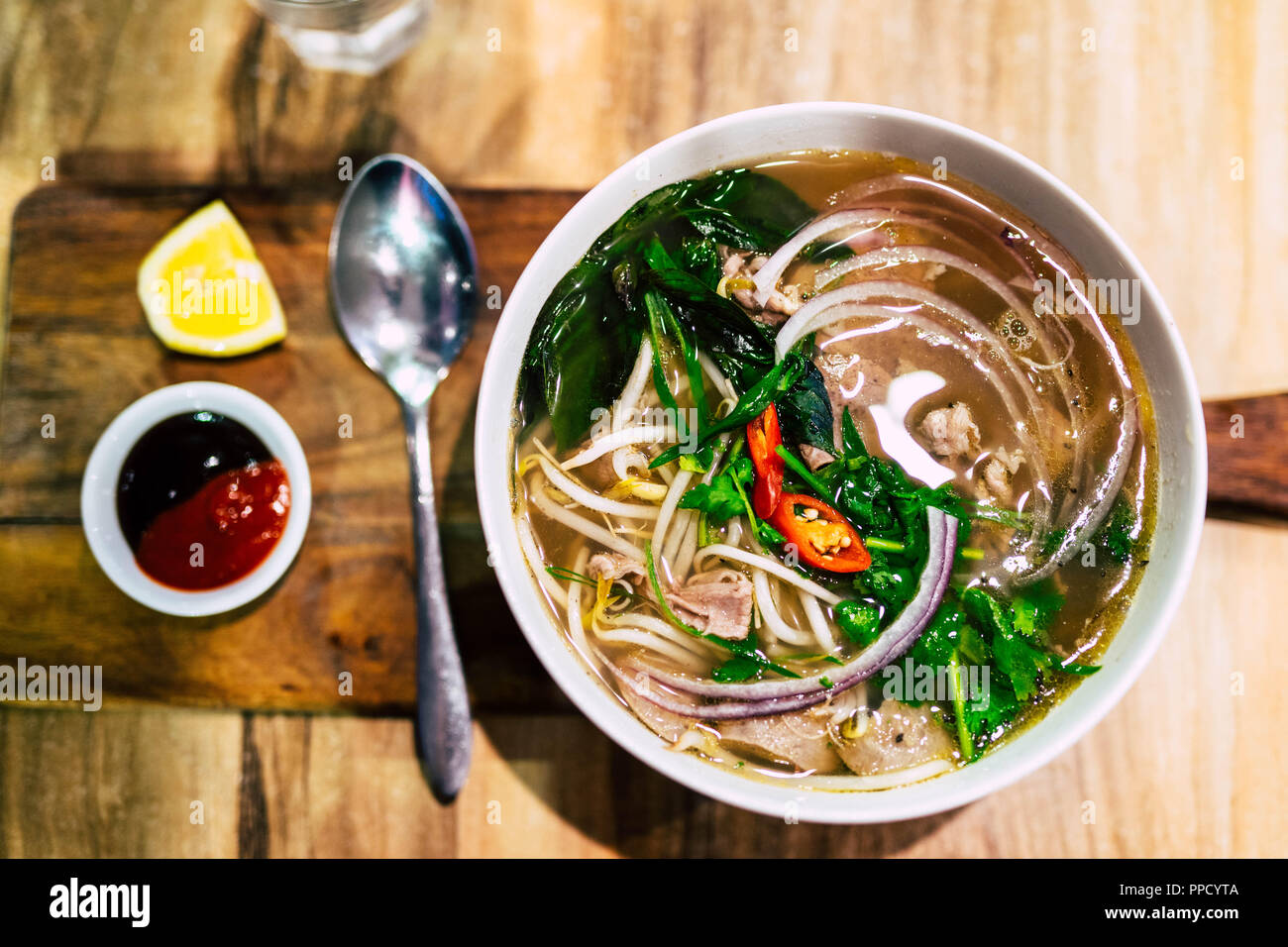 Soupe Pho Banque D'Images