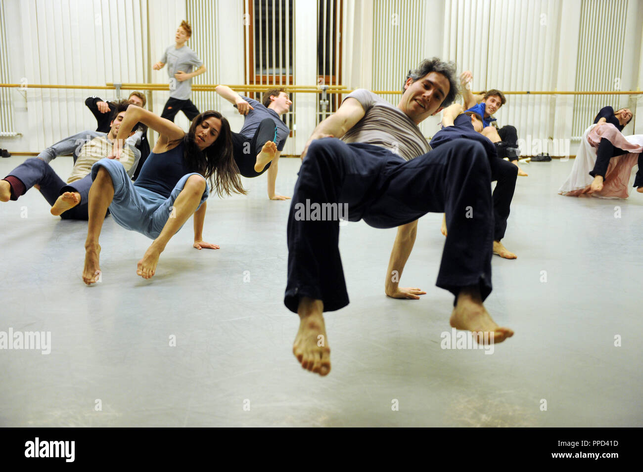 Danseurs Du Ballet Détat De Bavière Pour Répéter La Pièce - 