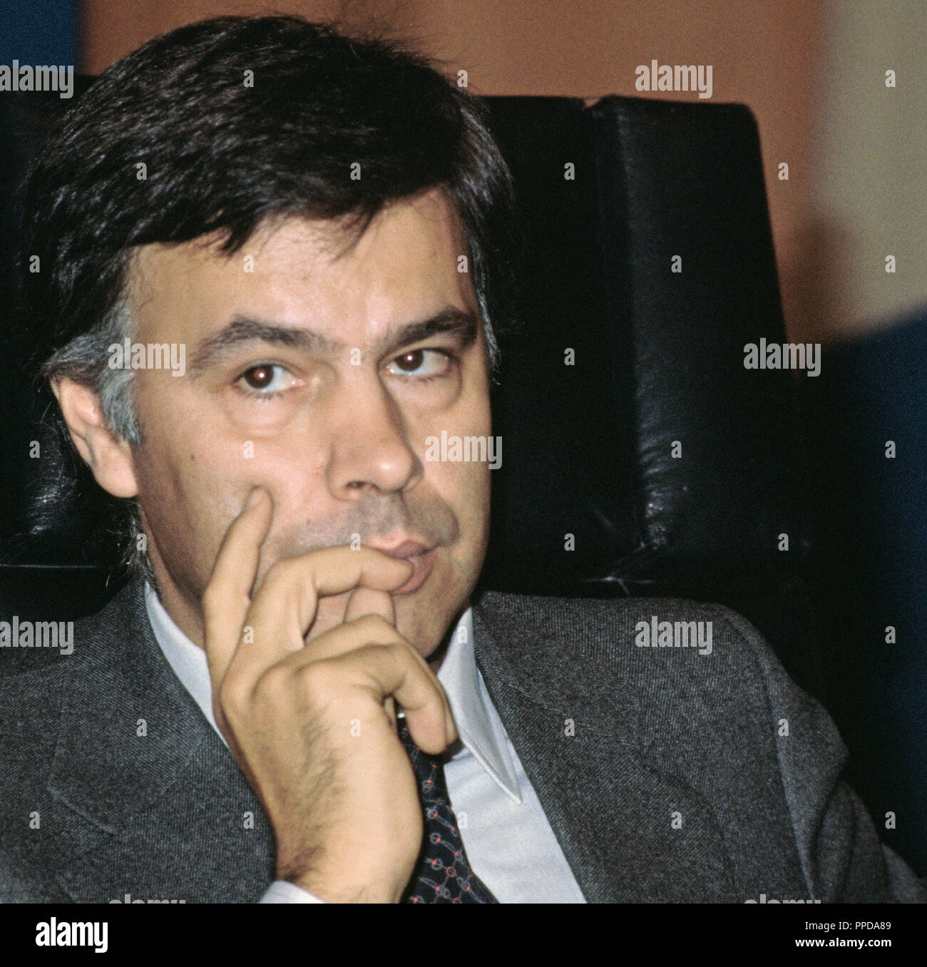 FELIPE GONZALEZ MARQUEZ (Séville, 1942). Político español. Miembro del PSOE desde 1963 y el Secretario general entre 1974 y 1997. Presidente del Gobierno entre los años 1982 y 1996. S. XX. Banque D'Images