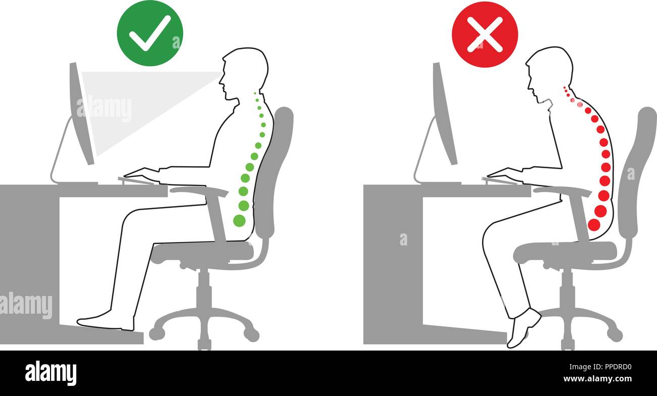 Correct Posture Photos & Correct Posture Images - Alamy