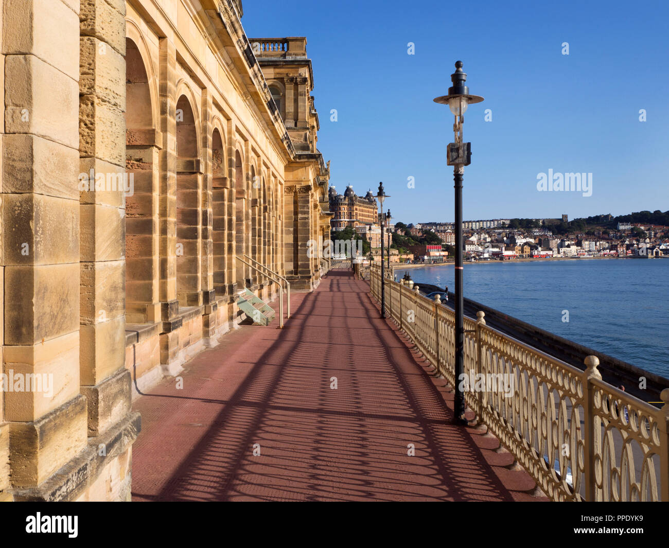 Scarborough Spa et animation de conférences à Scarborough North Yorkshire Angleterre Banque D'Images