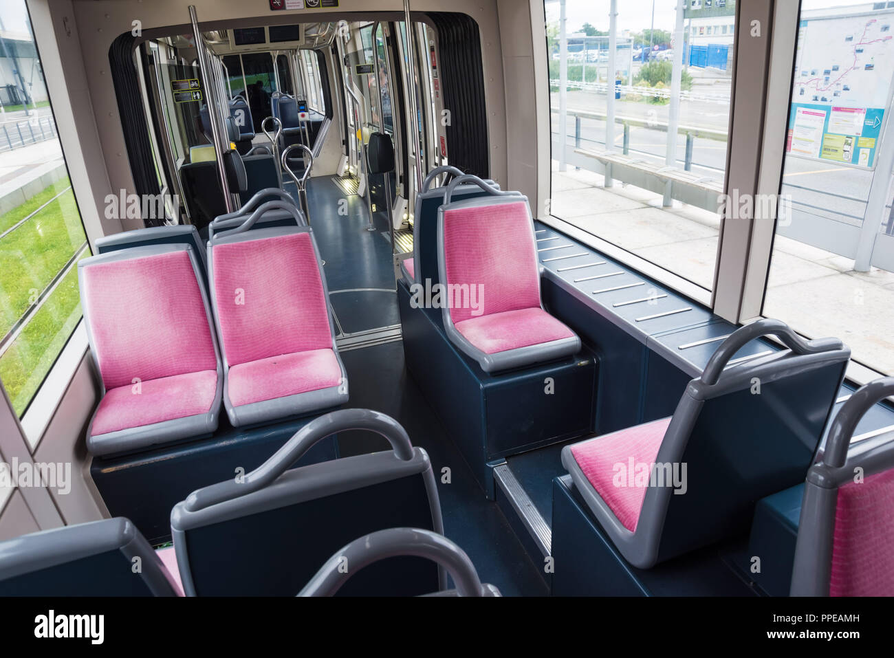 Citadis tramway interieur Banque de photographies et d’images à haute ...