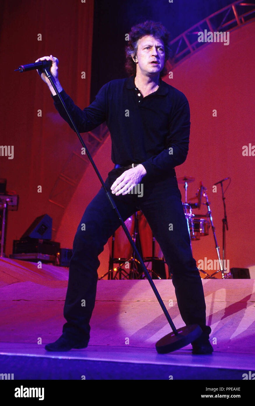 Pab (Wolfgang Niedecken) à Munich le 25.04.1999. Banque D'Images