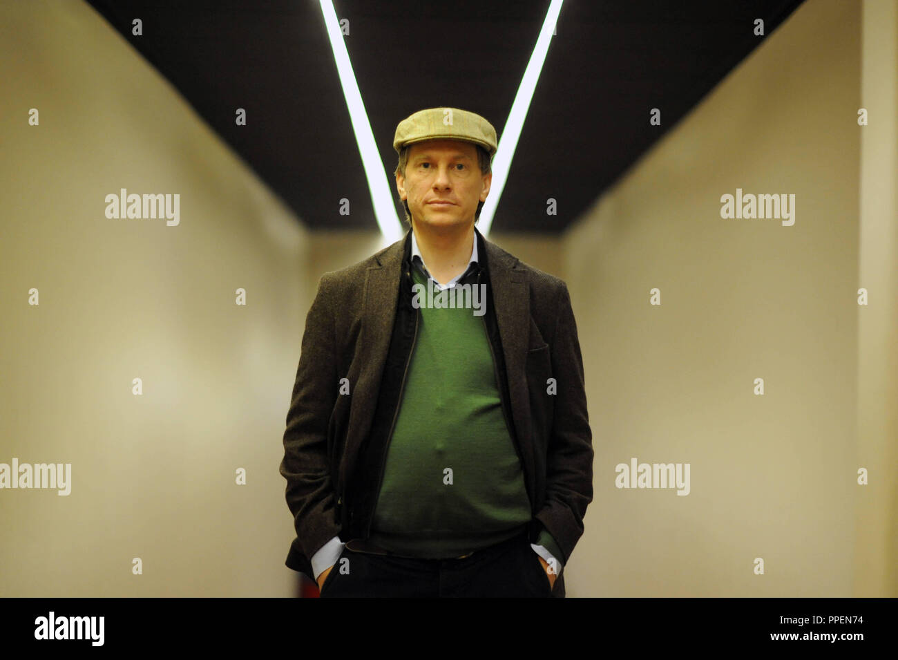 Benjamin Heisenberg, le réalisateur allemand et de l'artiste, photographié à la City Kino à Munich à la présentation de son film "uperegos'. Banque D'Images