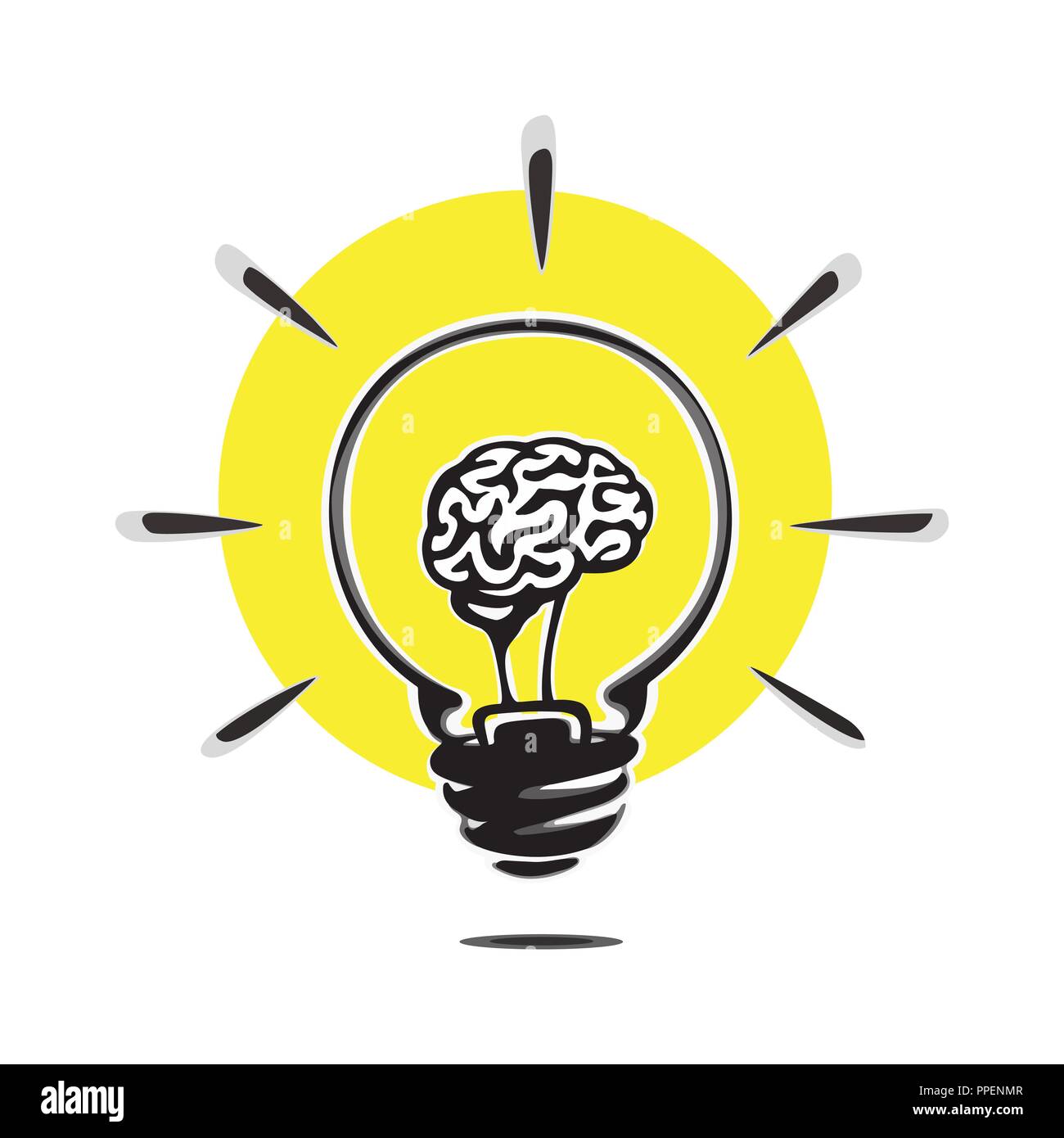 Concept D Ampoule Idee Symbole Vecteur Isole Sur Fond Blanc Le Cerveau Dans L Ampoule Electrique Concept Illustration Idee Creative Logo Vector Image Vectorielle Stock Alamy Concept D Ampoule Idee Symbole Vecteur Isole Sur Fond Blanc Le Cerveau Dans L Ampoule Electrique Concept Illustration Idee Creative Logo Vector Image Vectorielle Stock Alamy