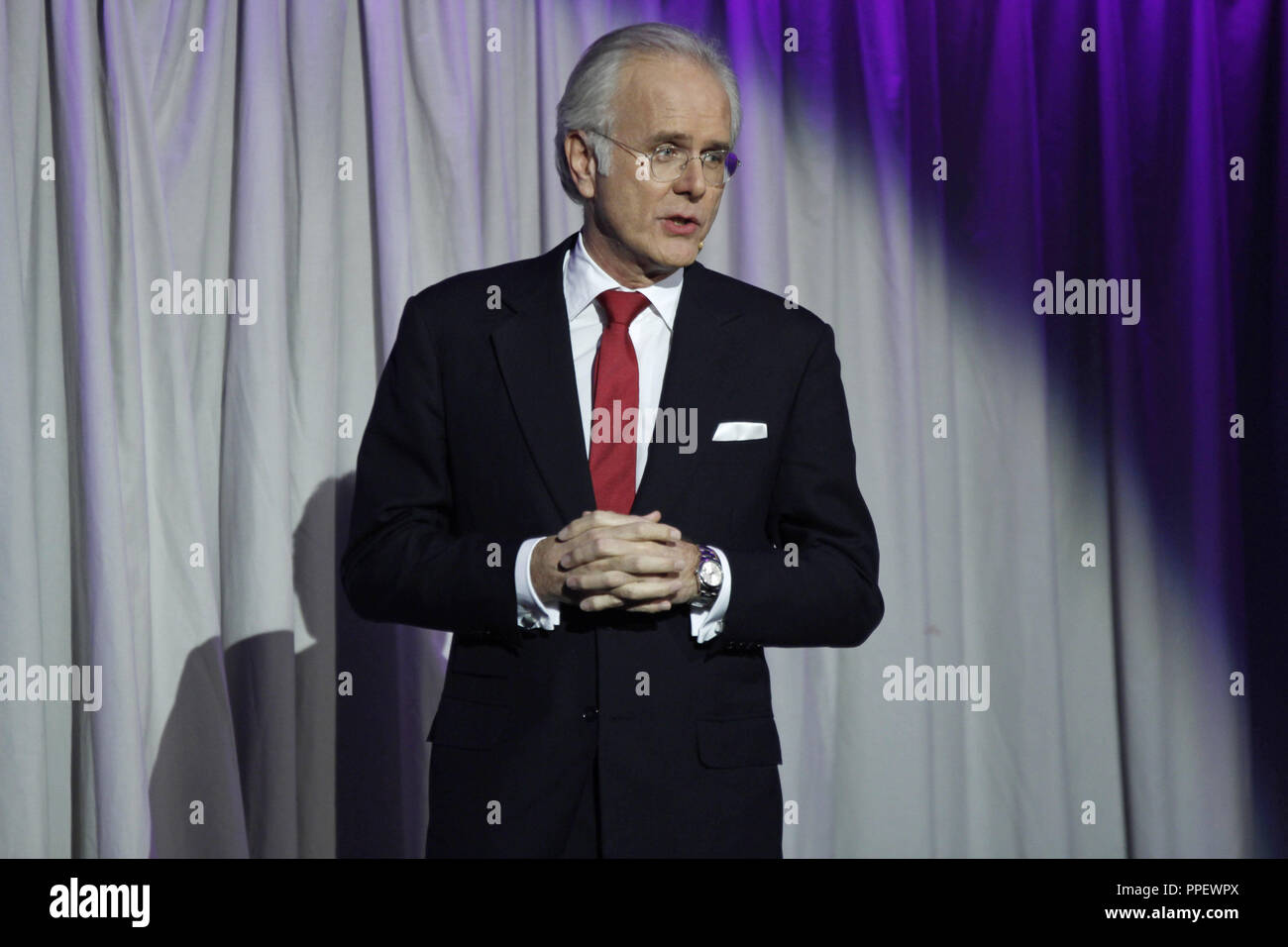 Modérateur Harald Schmidt au 'Meilleures Marques Awards' dans Bayerischer Hof. Les meilleurs produits et marques ont été identifiés par l'Association pour la recherche sur la consommation. Banque D'Images