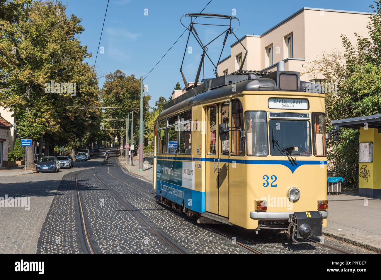 Straßenbahn Woltersdorf bei Berlin Banque D'Images