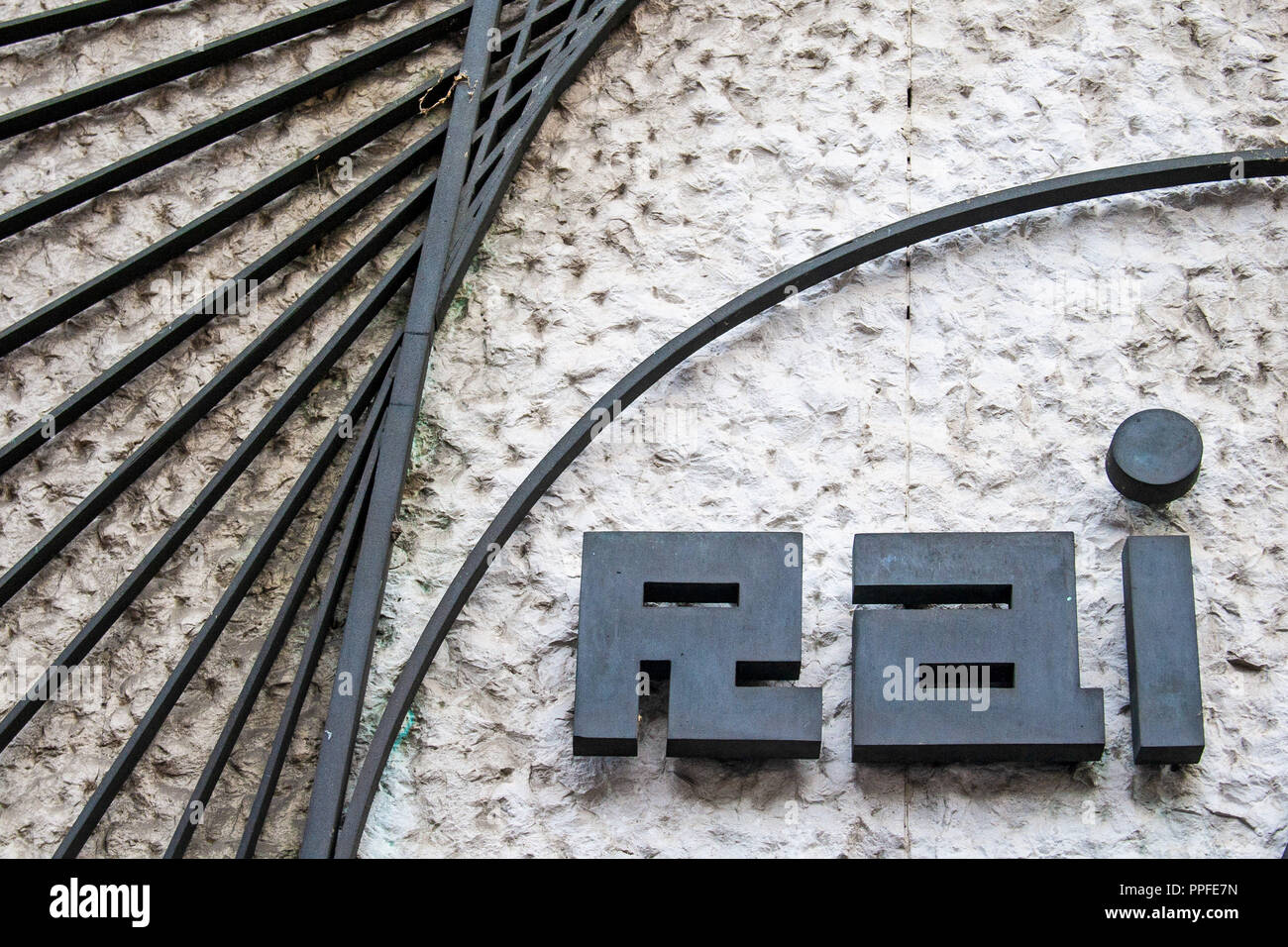 RAI Radio Televisione Italiana, ancien logo de la radio et la télévision  d'État italienne Photo Stock - Alamy