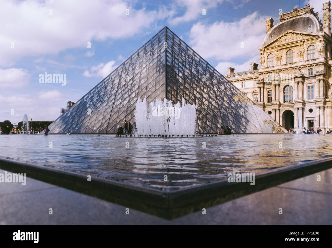 Musée du Louvre, Paris, France. Octobre 2016 Banque D'Images