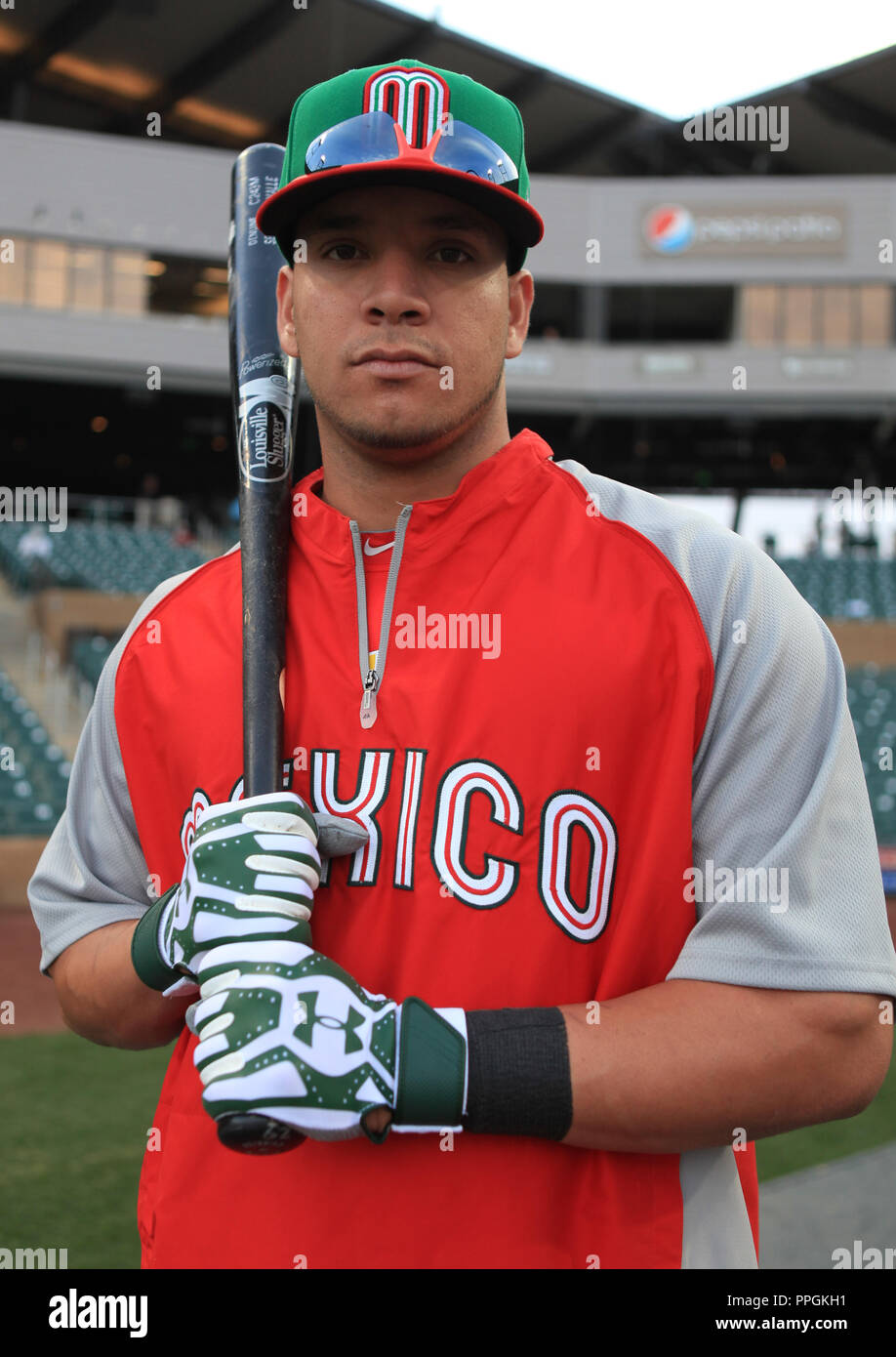 Sebastian Valle **2013 World Baseball Classic en Arizona Banque D'Images