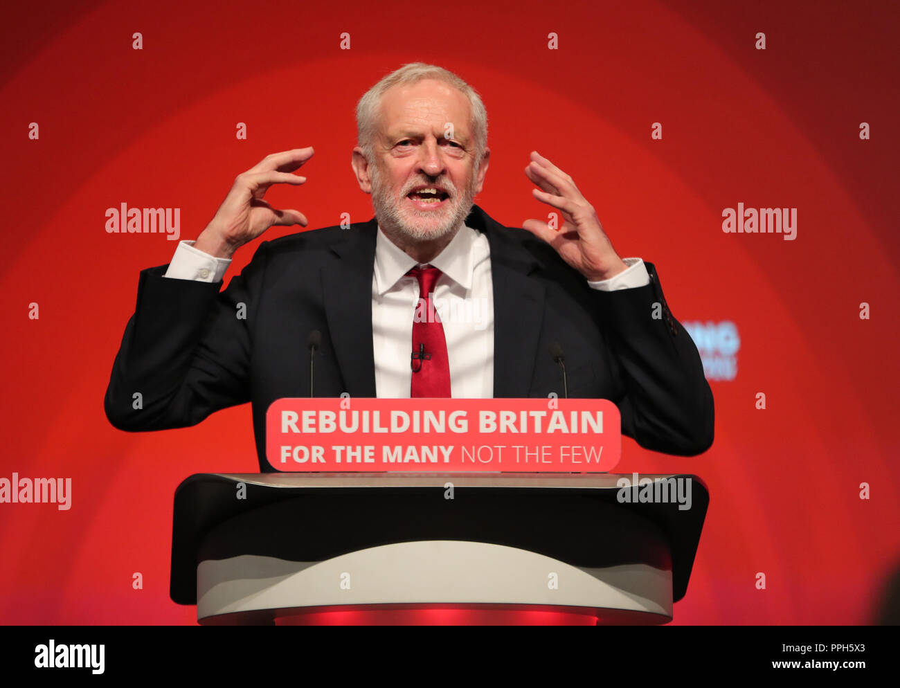 JEREMY CORBYN 2018 Banque D'Images