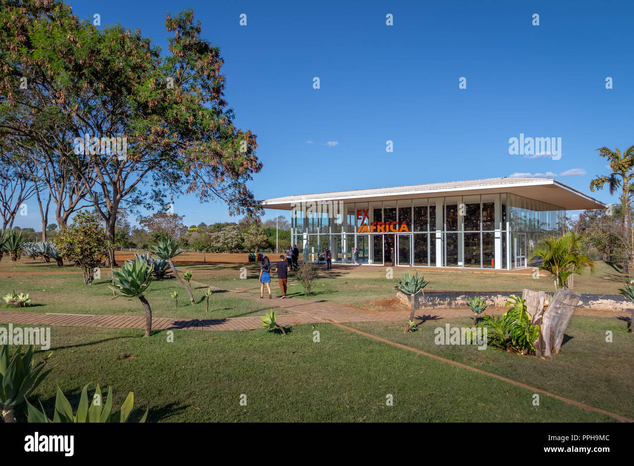 Centro Cultural Banco do Brasil - CCBB - Centre culturel de la Banque du Brésil - Brasilia, District Fédéral, Brésil Banque D'Images