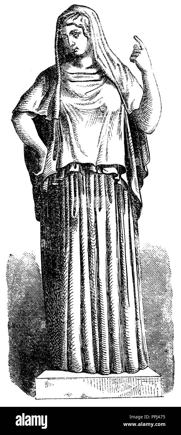 Hestia Banque d'images noir et blanc Alamy