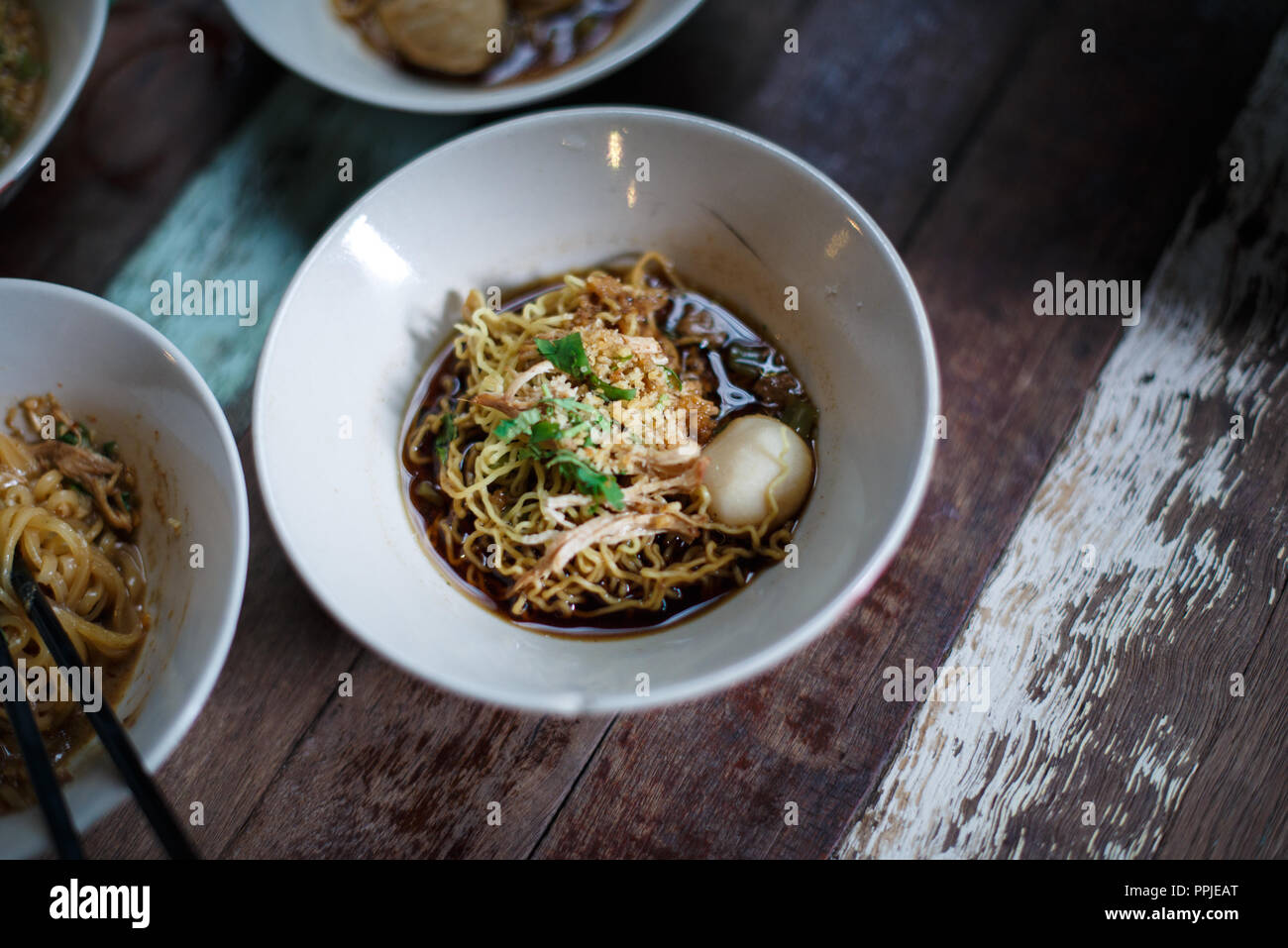 La photographie alimentaire cuisine Thaïlande locale et l'alimentation de rue close up Banque D'Images