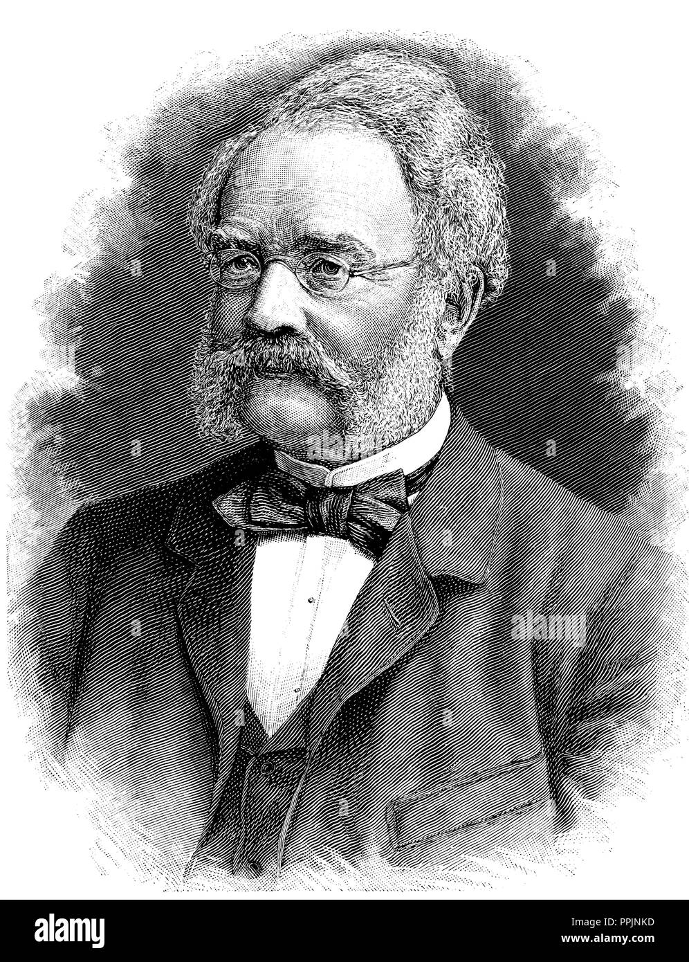 Ernst Werner von Siemens (18161892). L'inventeur allemand, pionnier de