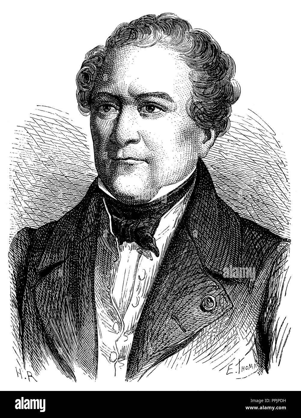 Jean d'Arcet (1724-1801), chimiste français, inventeur de l'alliage  d'Arcet. Gravure, 1873 Photo Stock - Alamy