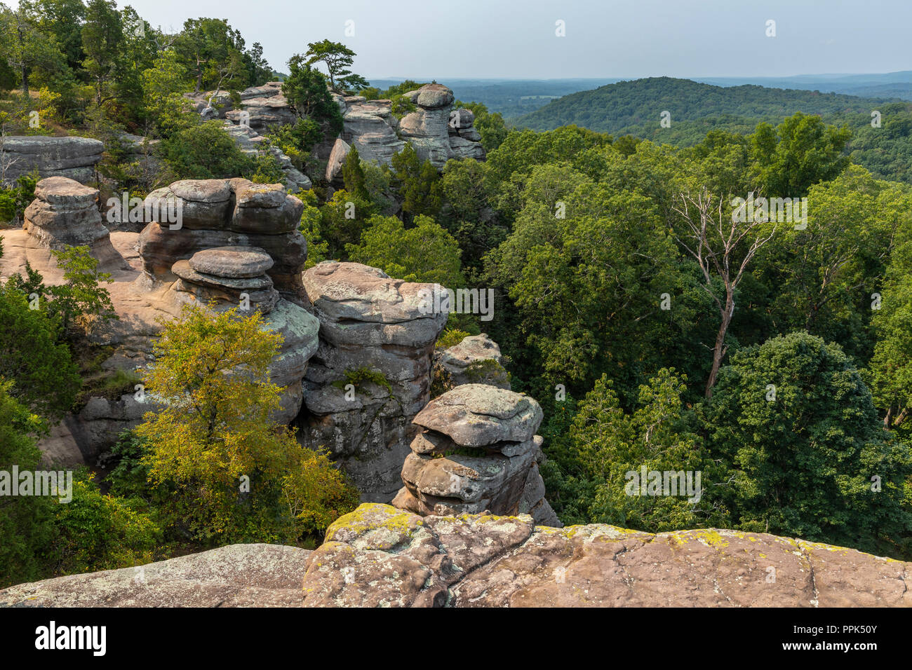 Rock Formations paysage pittoresque Banque D'Images