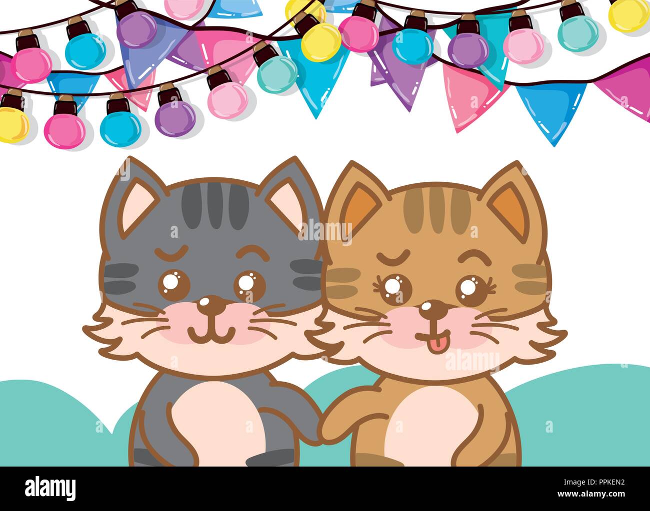 Joyeux Anniversaire Chats Image Vectorielle Stock Alamy Joyeux Anniversaire Chats Image Vectorielle Stock Alamy