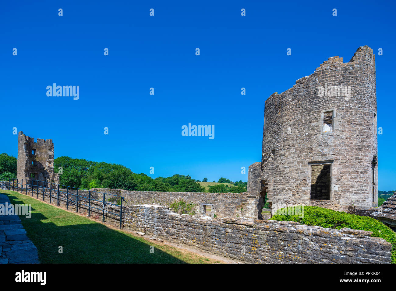 Farleigh Hungerford Castle, Somerset, Angleterre, Royaume-Uni, Europe Banque D'Images