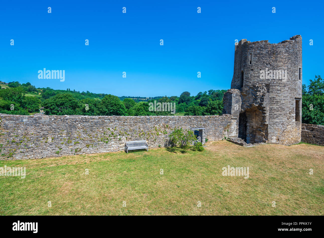 Farleigh Hungerford Castle, Somerset, Angleterre, Royaume-Uni, Europe Banque D'Images